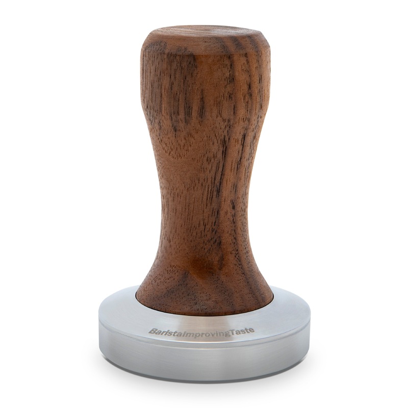 BIT 58.6mm Flat Espresso Tamper – Walnut