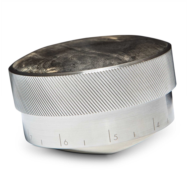 Buckeye Burl – BT Wedge Distribution Tool and New Levy Tamper