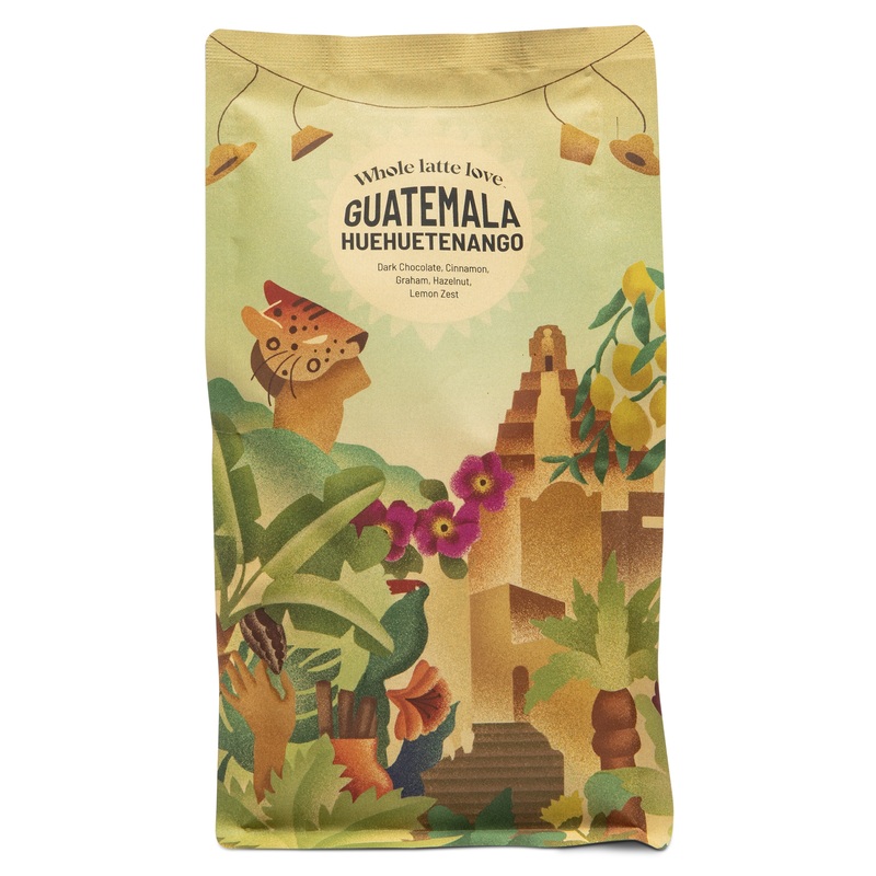 Guatemala Huehuetenango Single Origin Whole Bean Coffee