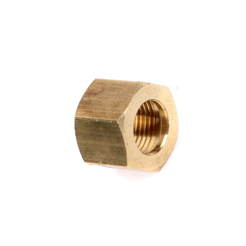 Vp 3/8 Brass Comp. Nut – Brass | VP Supply Corp VP-38BRASSNUT