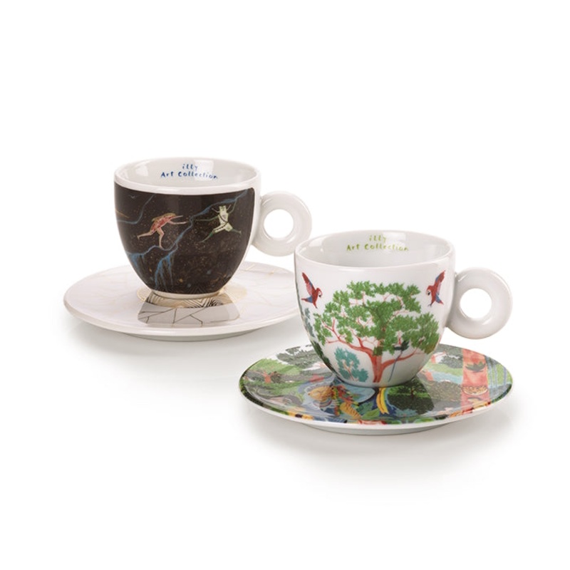 illy Art Collection Biennale 2024 Cappuccino Cups