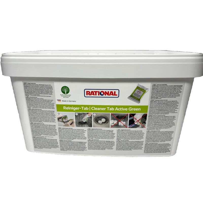 Rational 56.01.535 Cleaner Tablets, Active Green, 150 Pack, iCombi Ovens